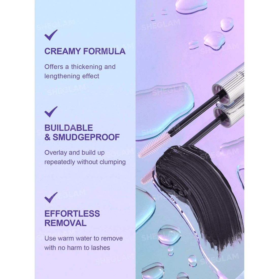 6 SHEGLAM Flutter Wink Volumizing Mascara, 6 of 9