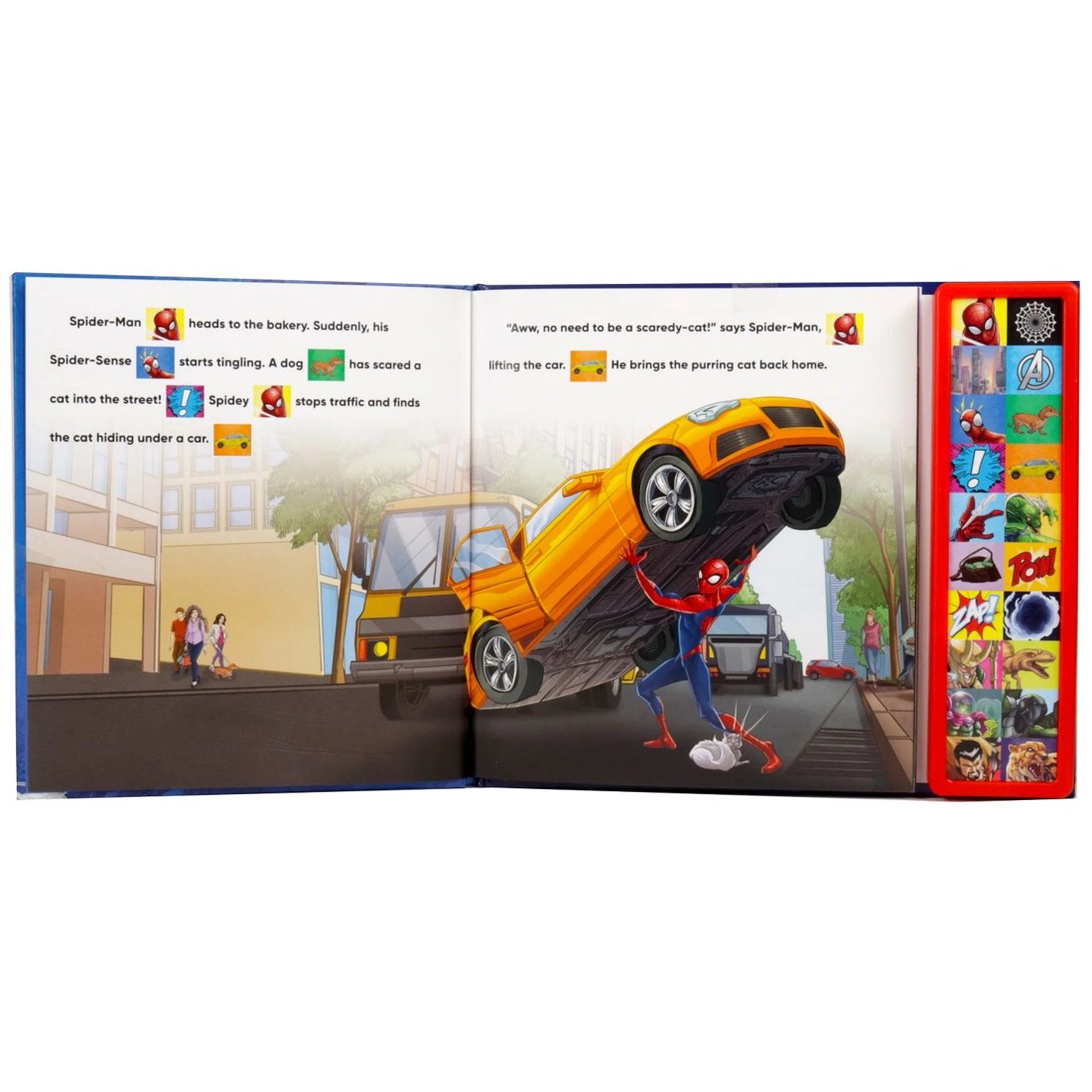 6 Marvel Spider-Man Ready, Set, Swing! - Sound Book, 6 of 7