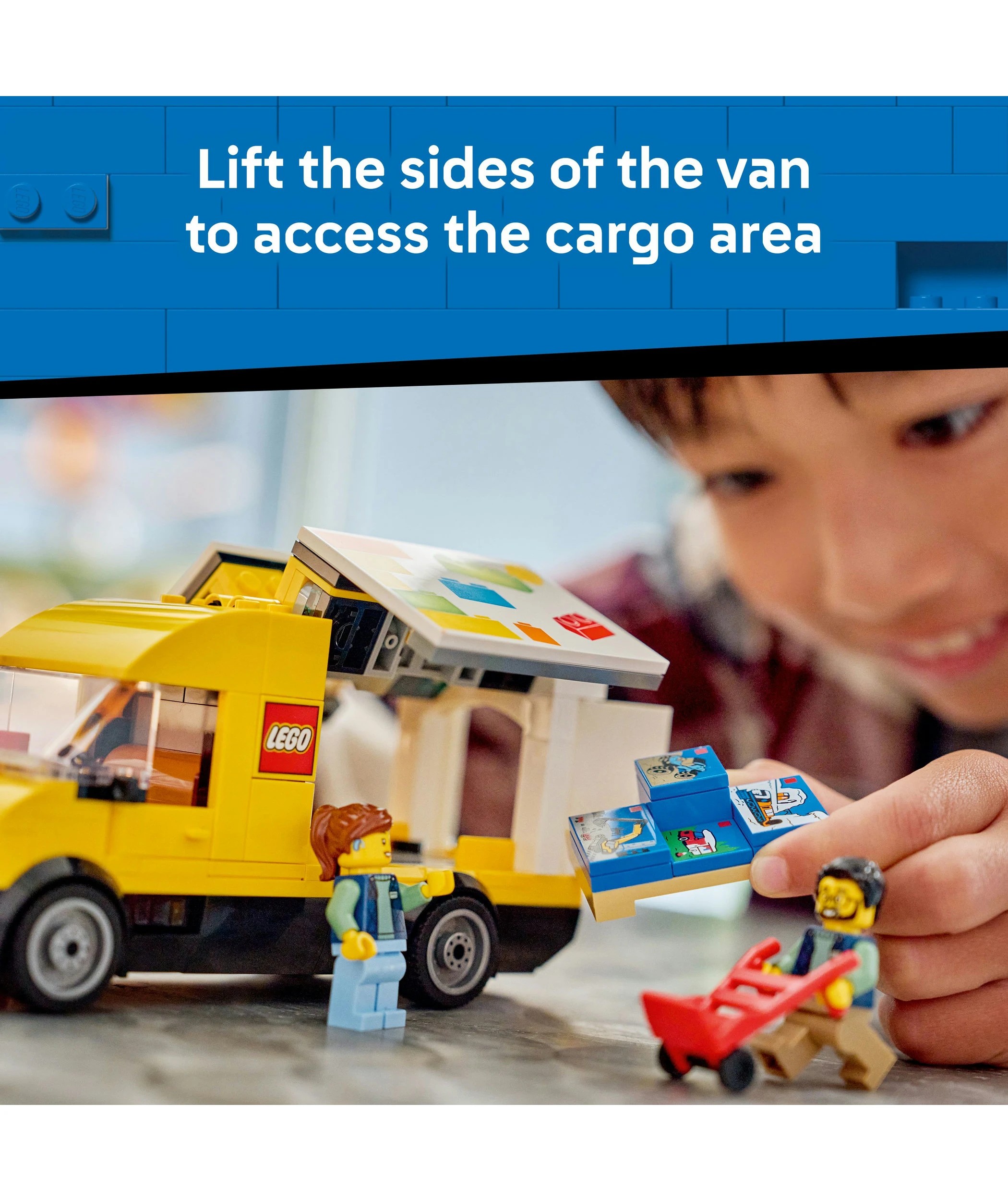 4 LEGO City The LEGO Van 60500, 4 of 10