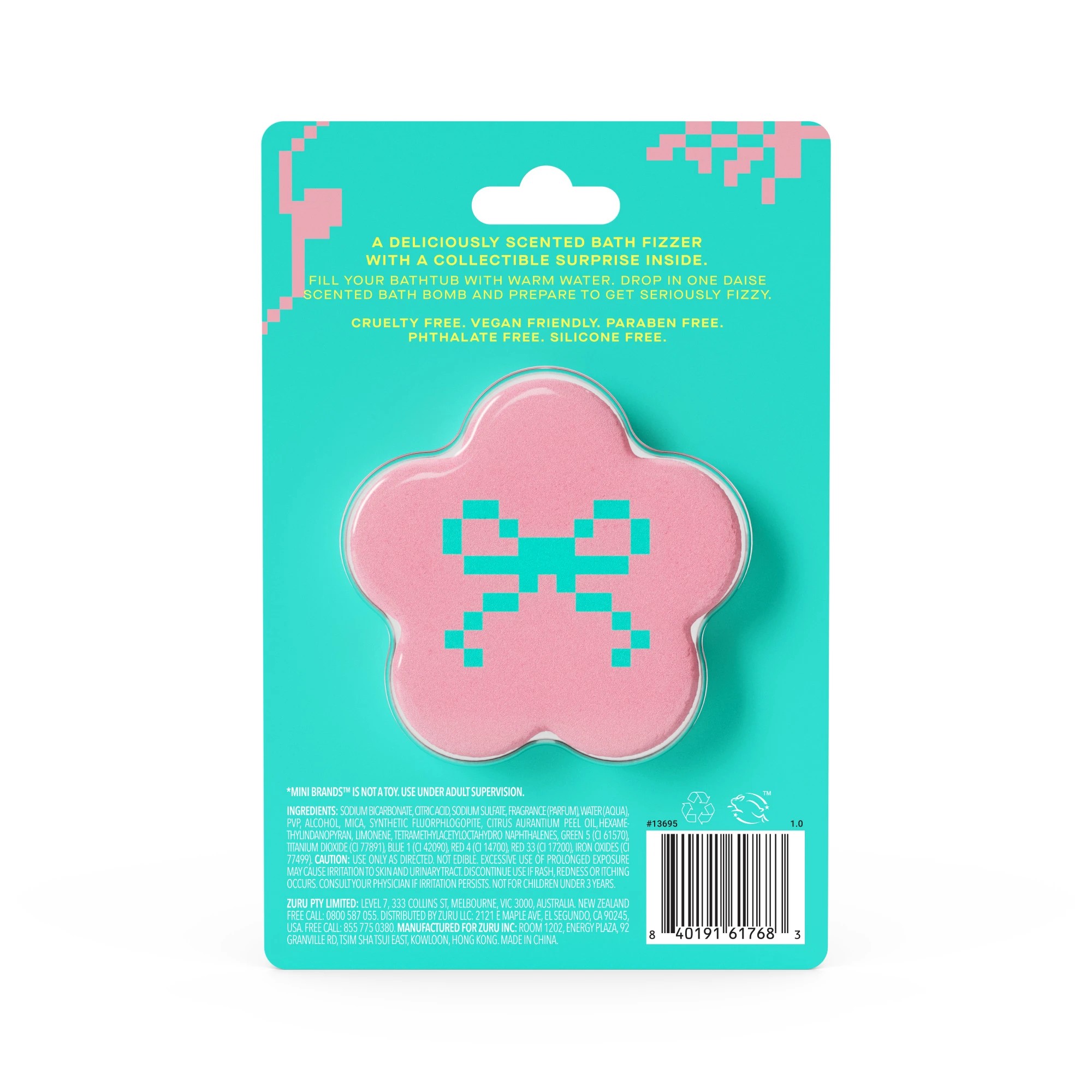 2 DAISE Bloom Bath Bomb 85g - Violet and Berry Scent, 2 of 6