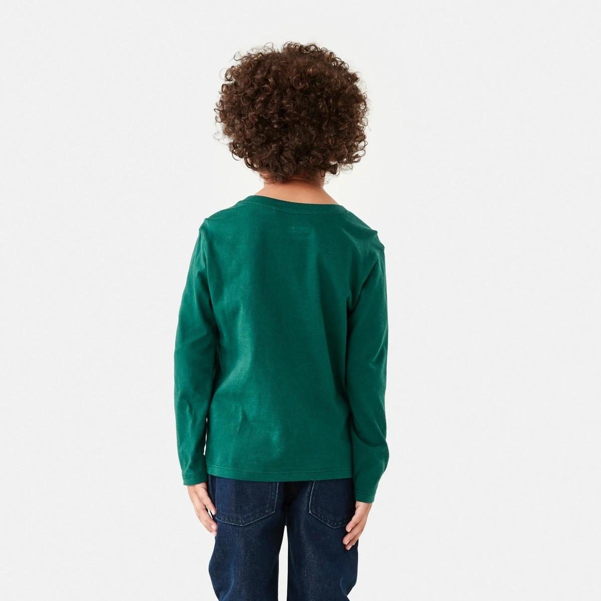 2 Long Sleeve Print T-shirt Grn Awesom, 2 of 8