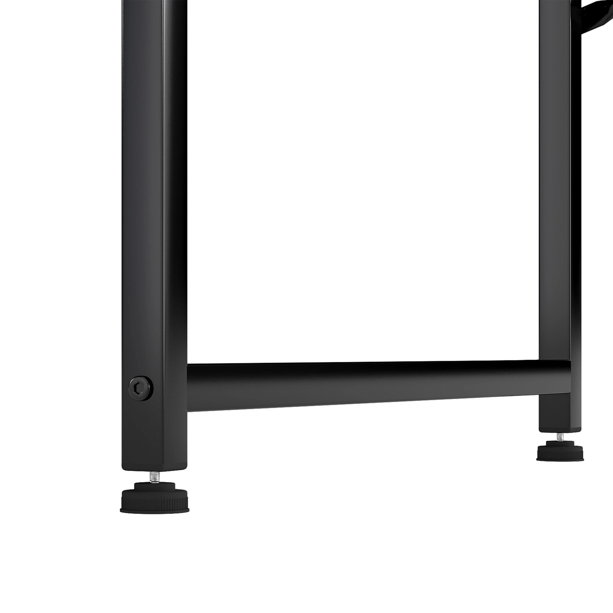 4 Levede L-shaped Gaming Desk  2 Storage Shelves - Black, 4 of 9