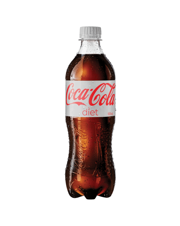 Diet Coca-Cola Soft Drink Bottle 600ml