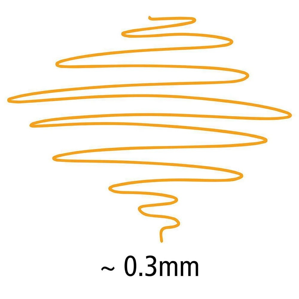 2 Staedtler Triplus 0.3mm Fineliner Light Orange, 2 of 6