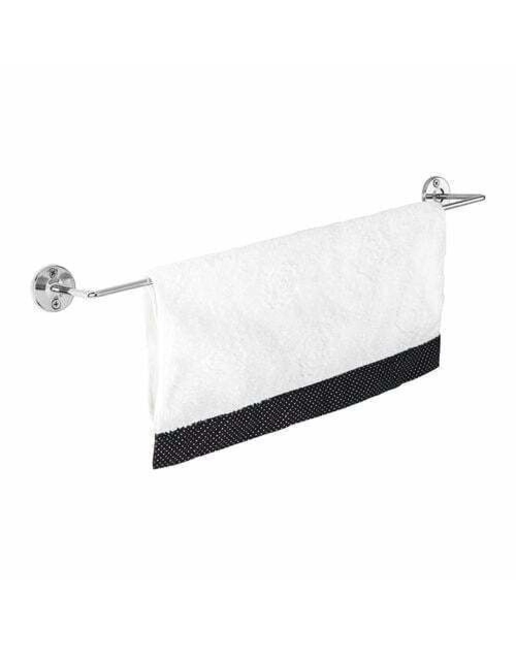 1 BR Home Tea Towel Rail Stainless Steel Holder Rack 460mm, 1 of 1