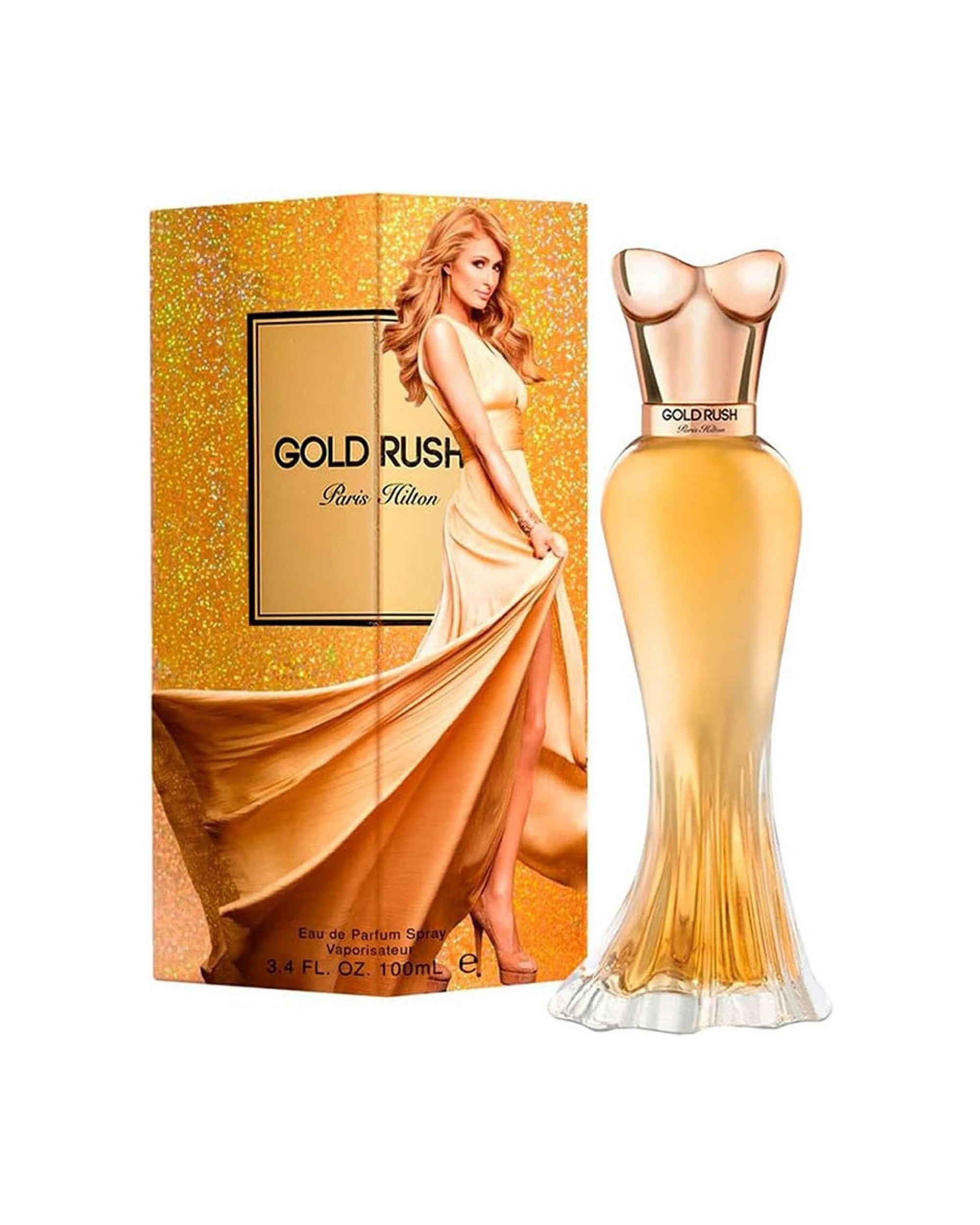 1 Paris Hilton Gold Rush Eau De Parfum 100ml, 1 of 1
