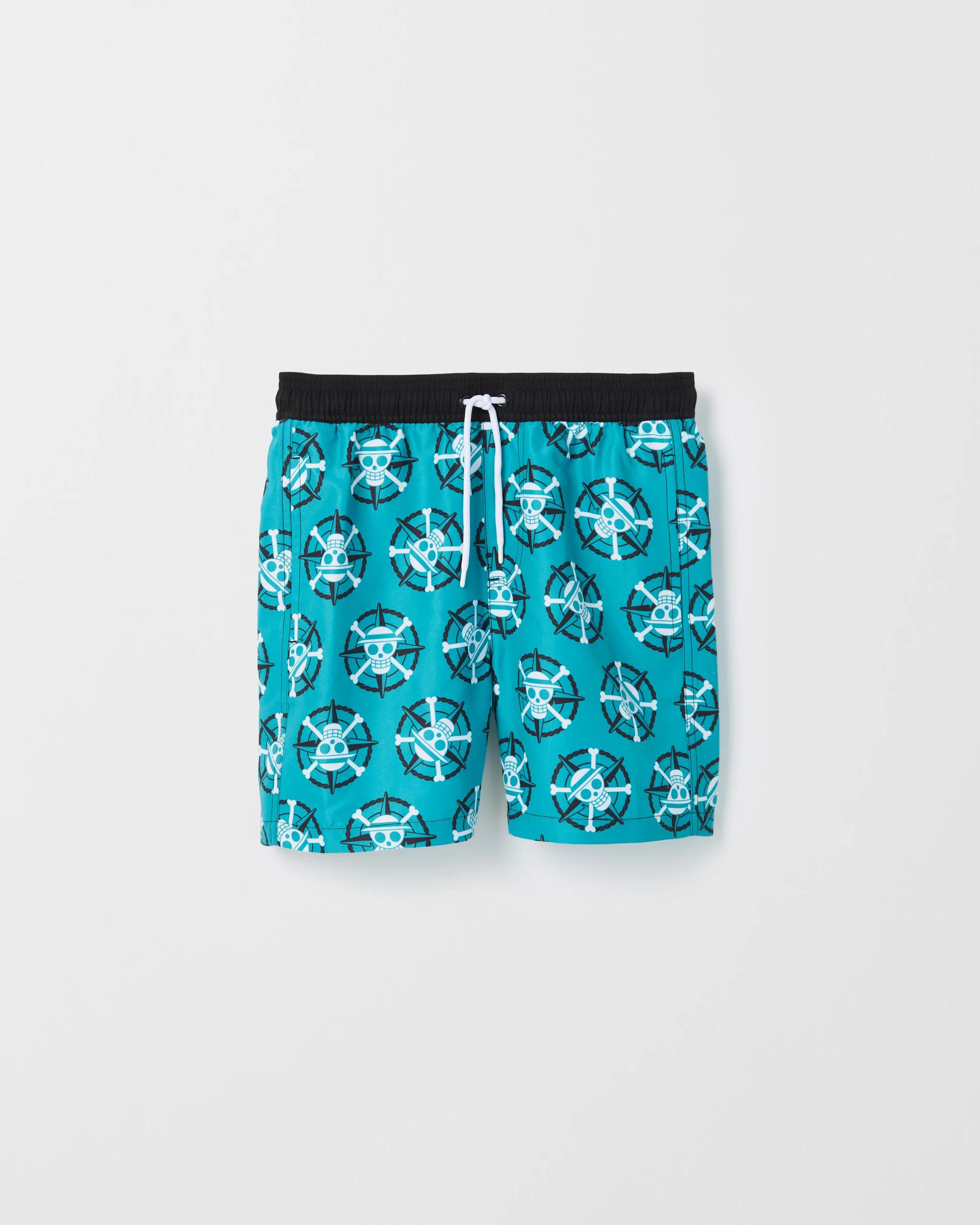 1 One Piece Swim Boardshorts GREEN, 1 of 2