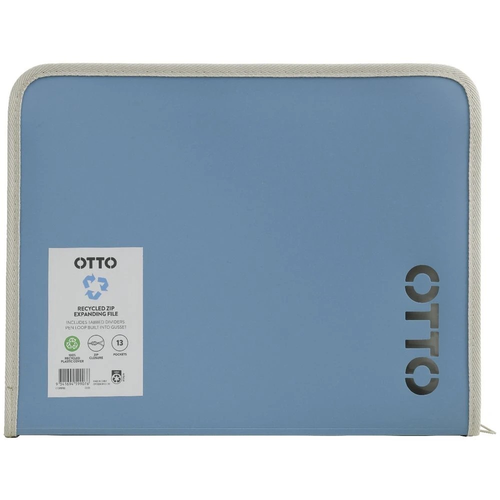 2 Otto Zip Expansion File Blue, 2 of 3