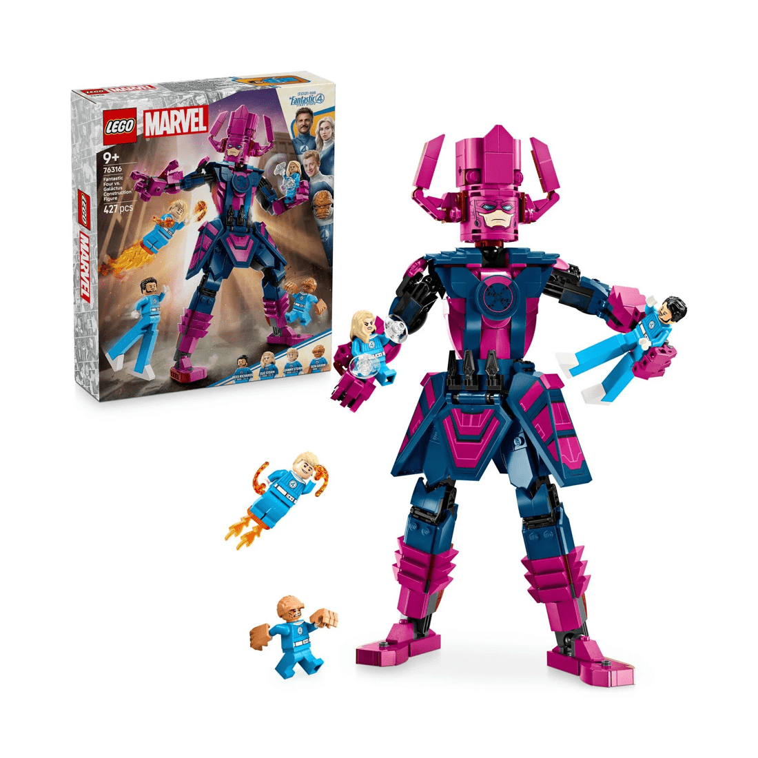 1 LEGO® Super Heroes Mavel Fantastic Four vs. Galactus Construction Figure 76316 - Multi, 1 of 10