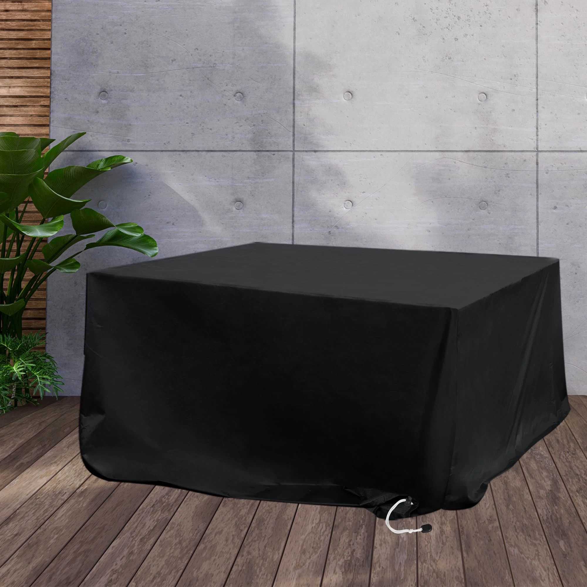 7 Marlow 242x162x100cm Outdoor Funiture Cover - Black, 7 of 7