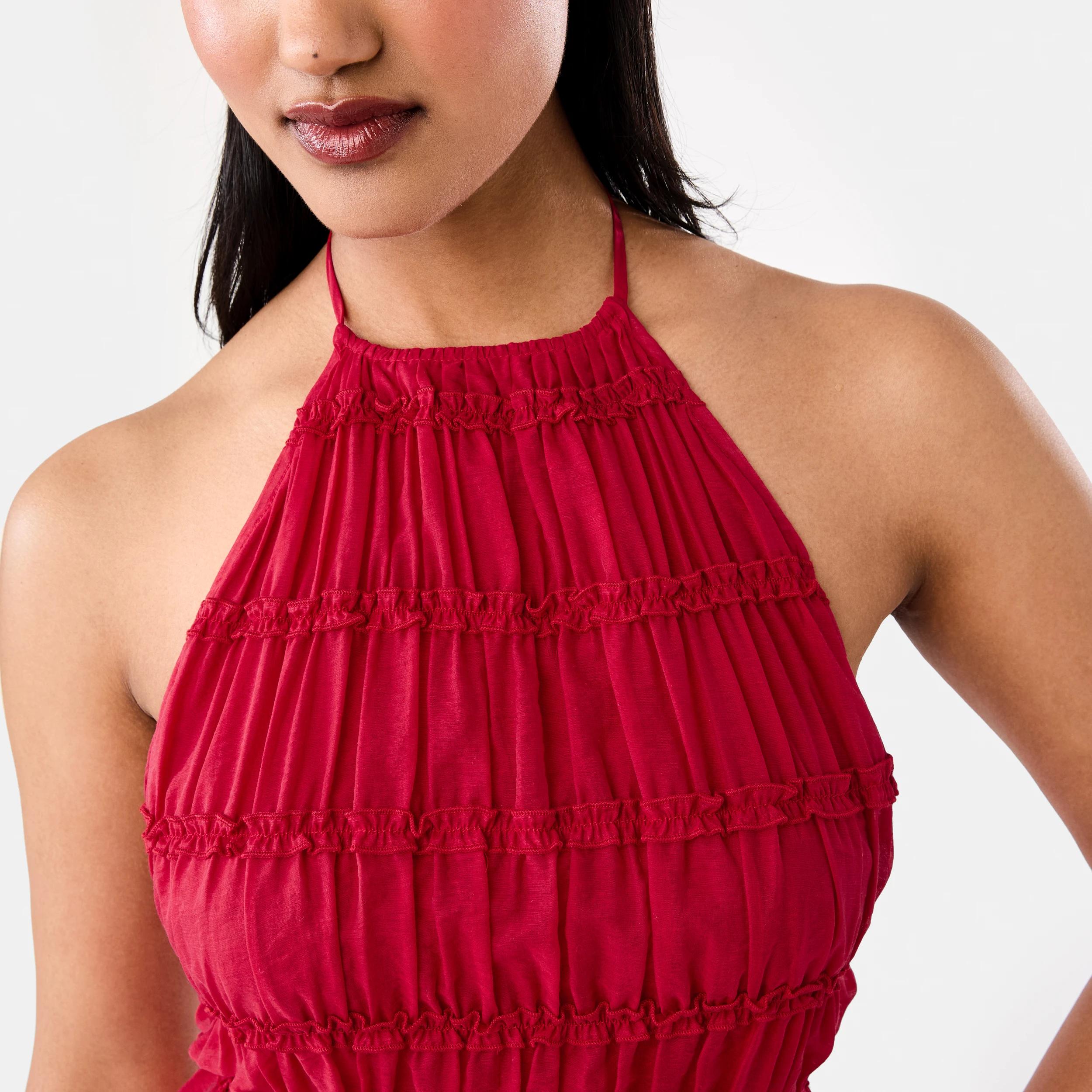 6 Tiered Strappy Top Strawberry, 6 of 10