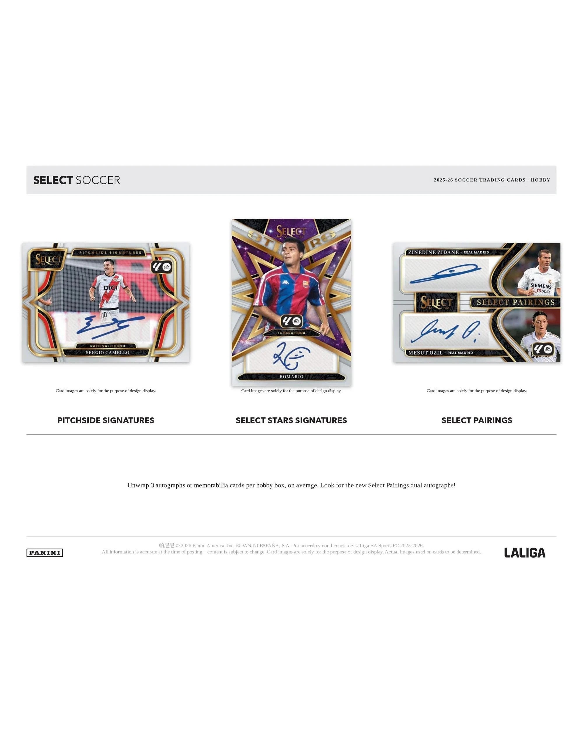 6 Panini Select 2025/2026 La Liga Soccer Hobby Box, 6 of 9