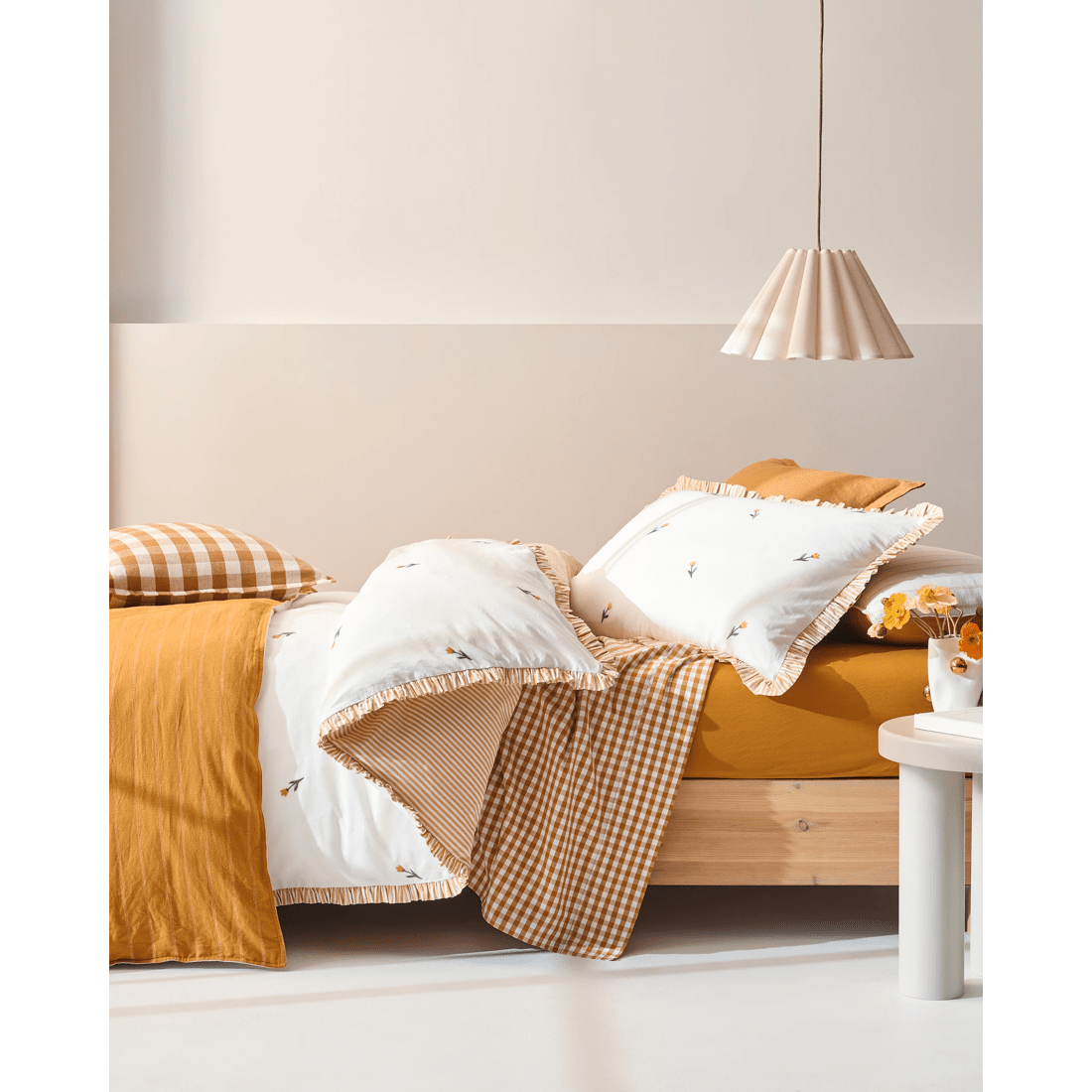 3 Target Layla Linen Cushion - Large
 - Yellow, 3 of 3