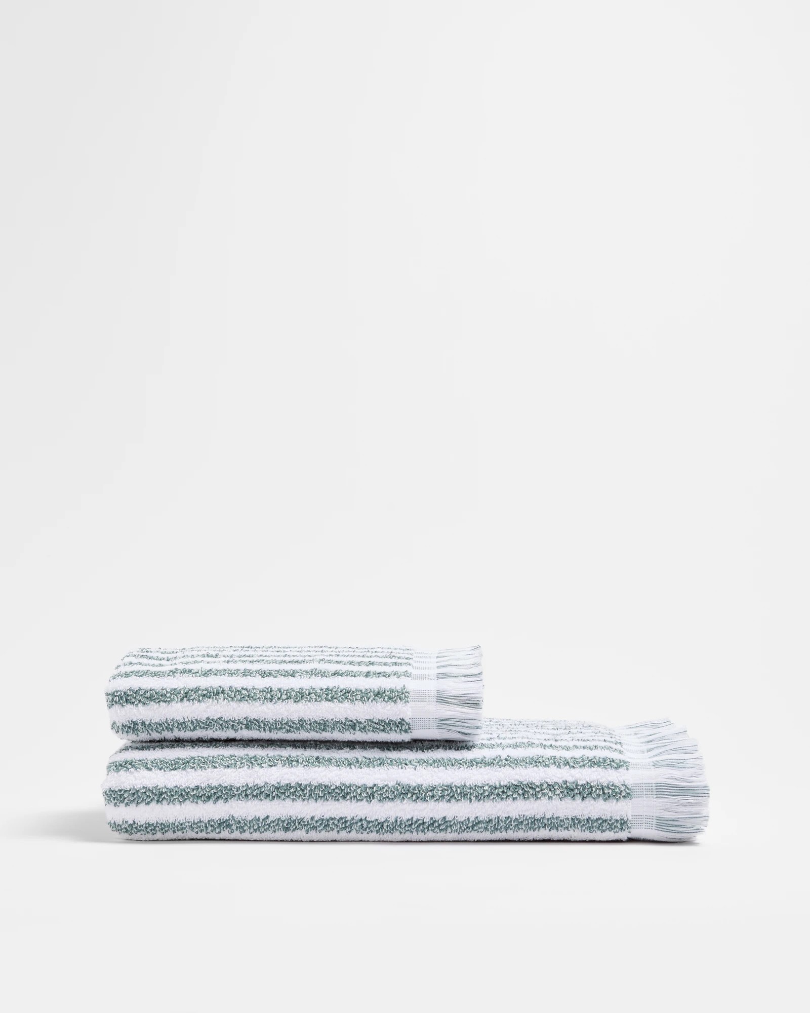 3 Target Australian Cotton Marle Striped Hand Towel -  Hugo
 - White, 3 of 3