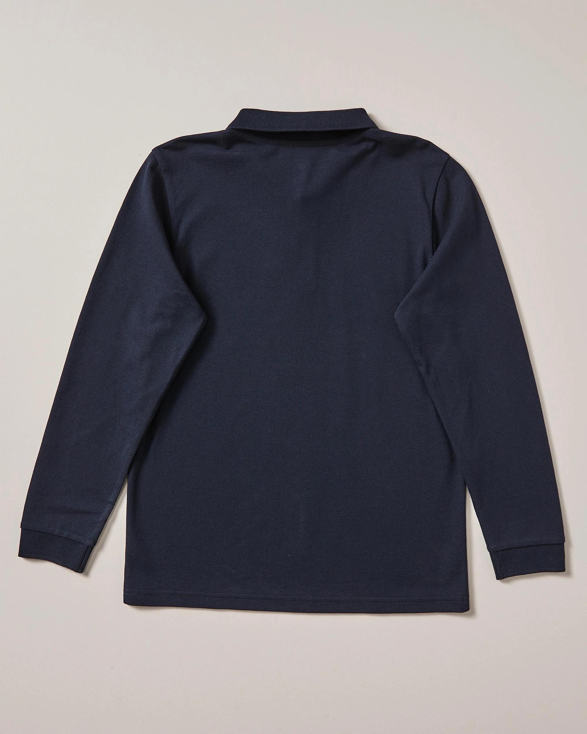 1 Target Long Sleeve Polo Top NAVY BLUE, 1 of 8