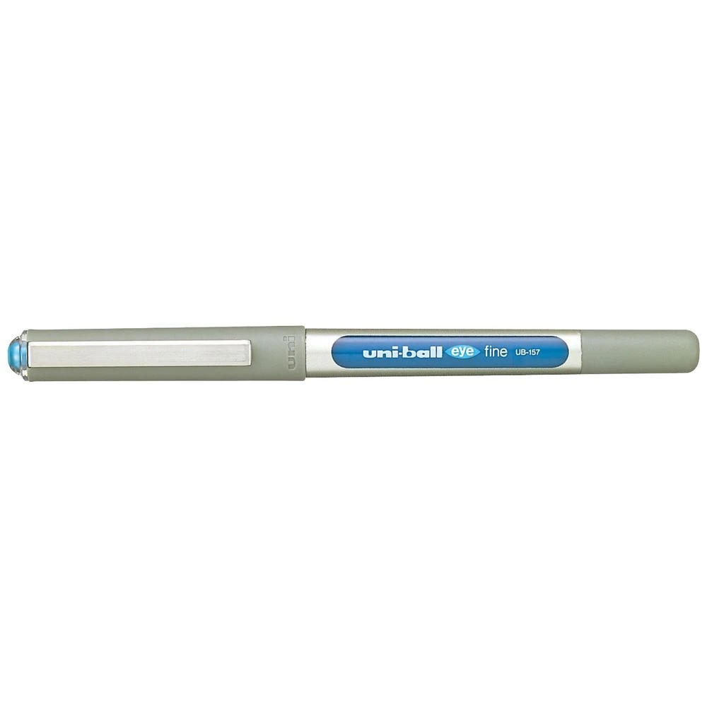 1 Uni-Ball Eye Fine Rollerball Pen Light Blue, 1 of 1