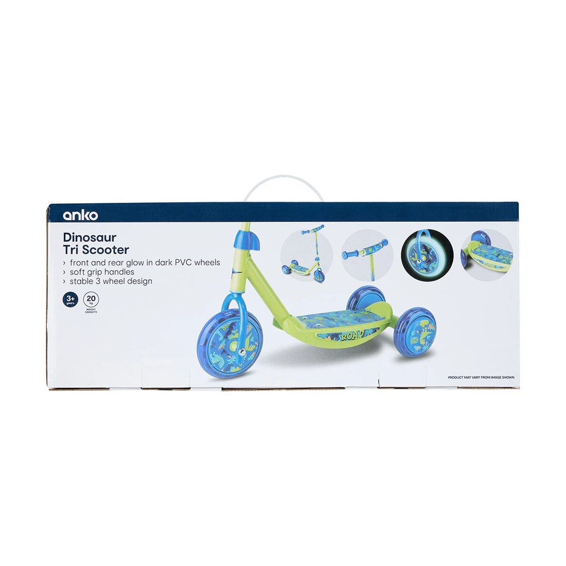 8 Dinosaur Tri Scooter - Blue, 8 of 8