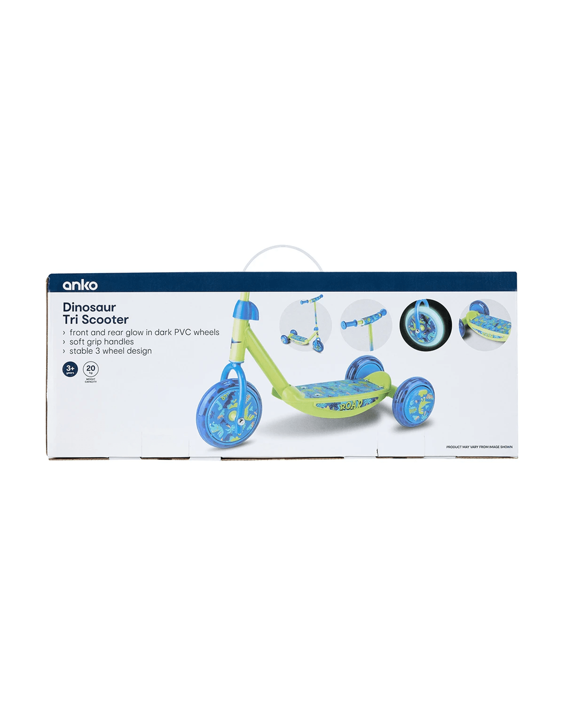 8 Dinosaur Tri Scooter - Blue, 8 of 8