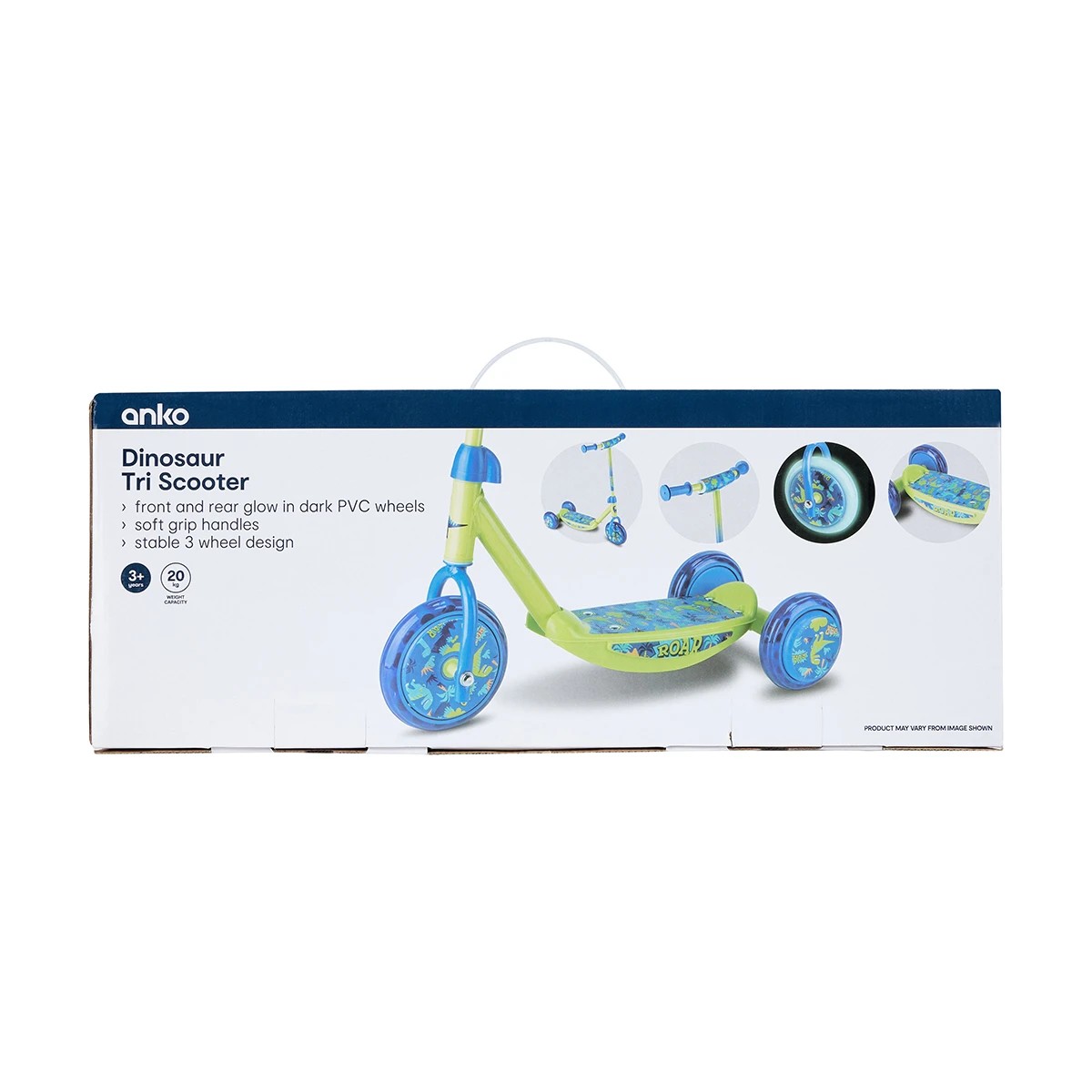 8 Dinosaur Tri Scooter - Blue, 8 of 8