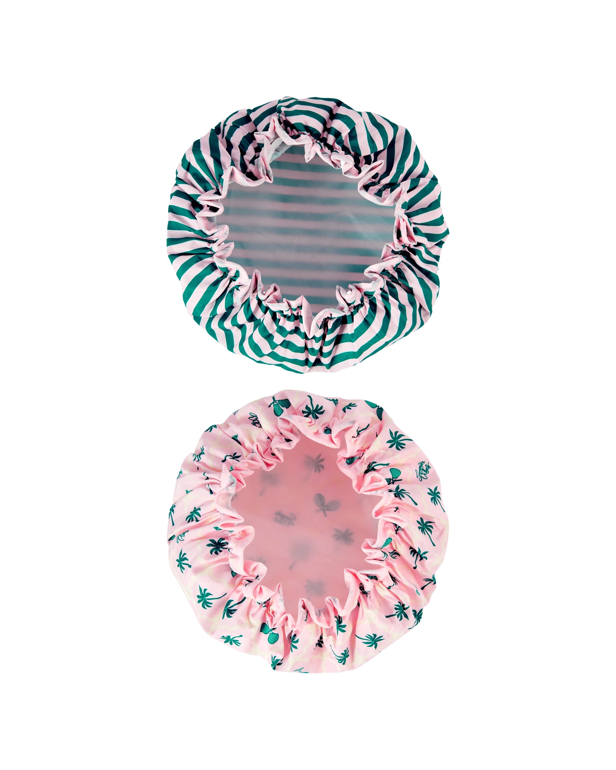 2 OXX Bodycare 2 Piece Summer Vacay Club Shower Caps, 2 of 4