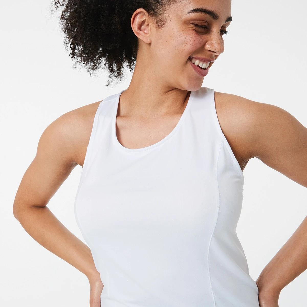 4 Active Womens Core Tank White, 4 of 4