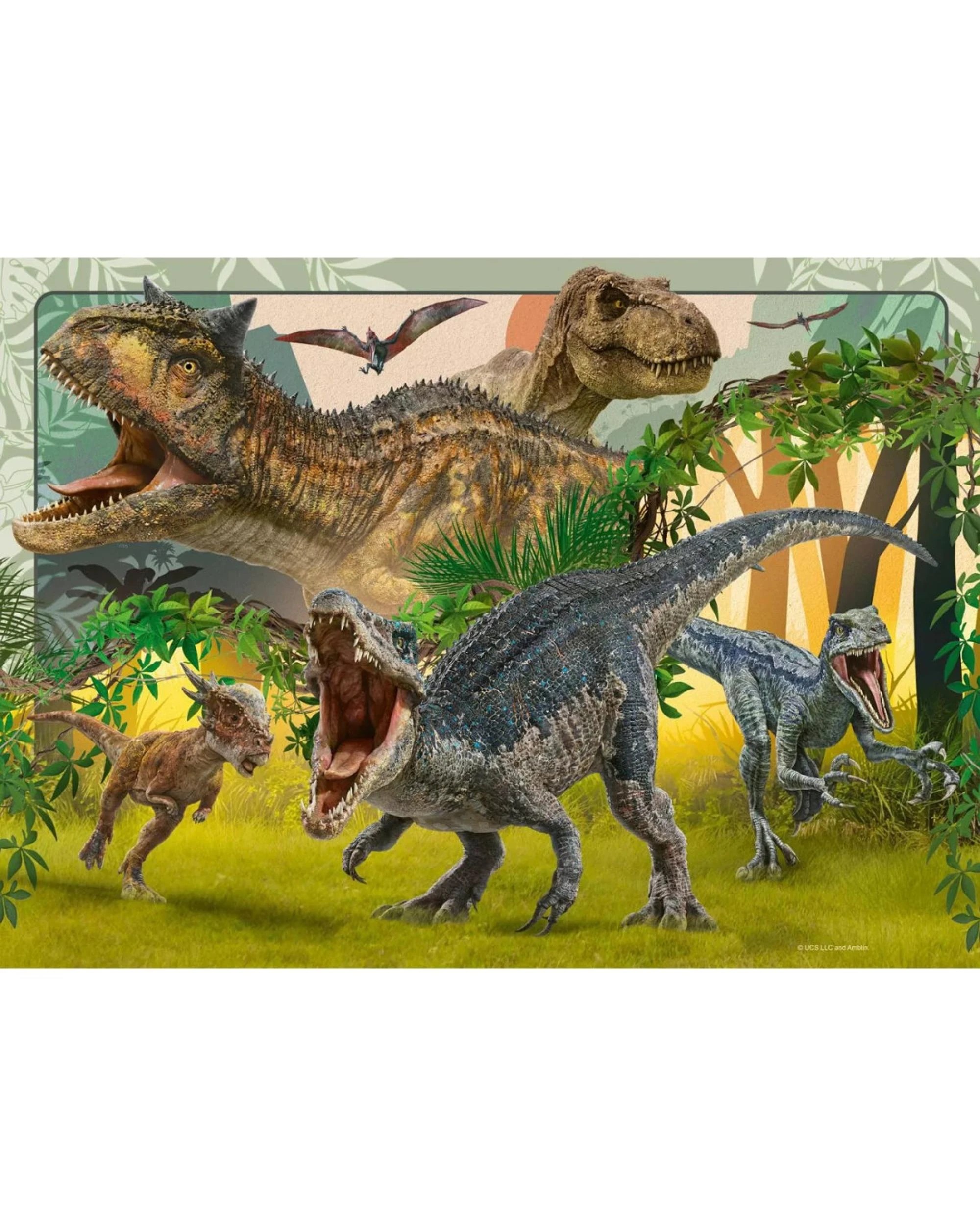 5 Ravensburger Jurassic World Bumper Pack 4x100 Piece Puzzle, 5 of 5