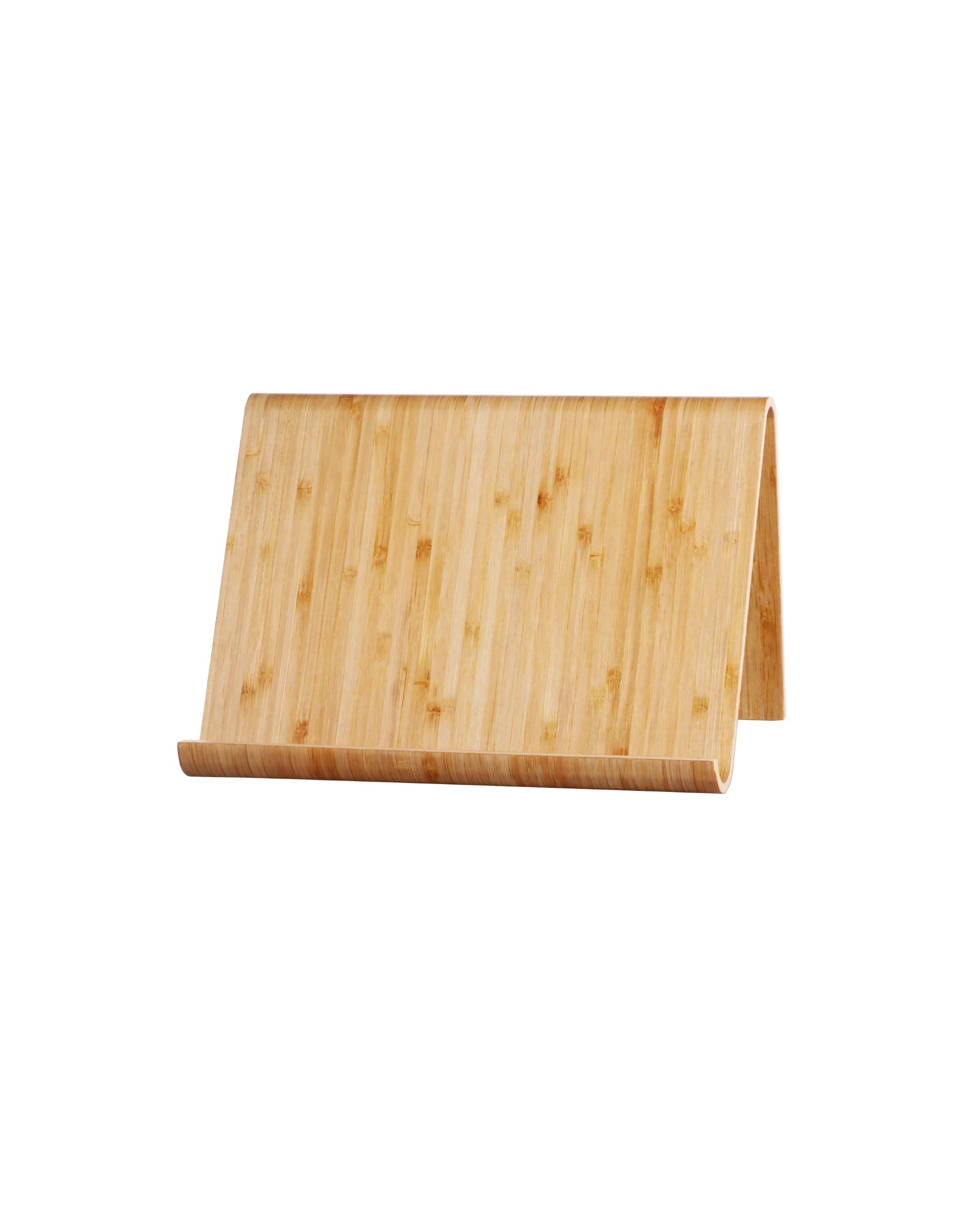 1 Sherwood Home Kitchen Cook Book and Ipad/Tablet Stand 26x16x16cm - Natural Brown, 1 of 3