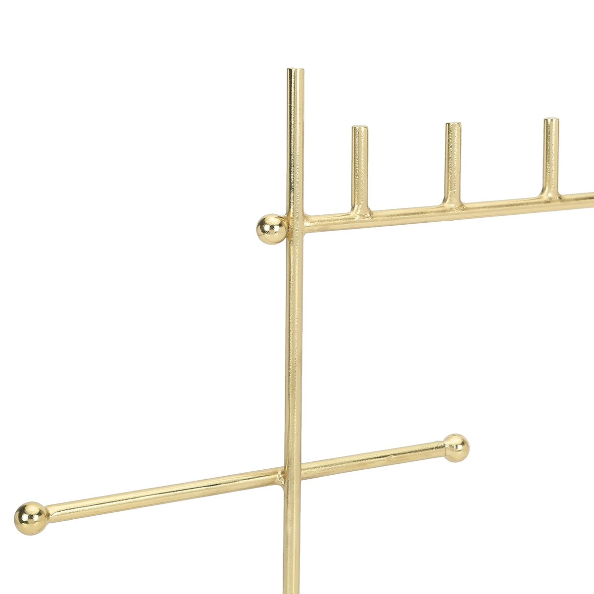3 Marble Jewellery Stand - Natural and Gold Look, 3 of 5