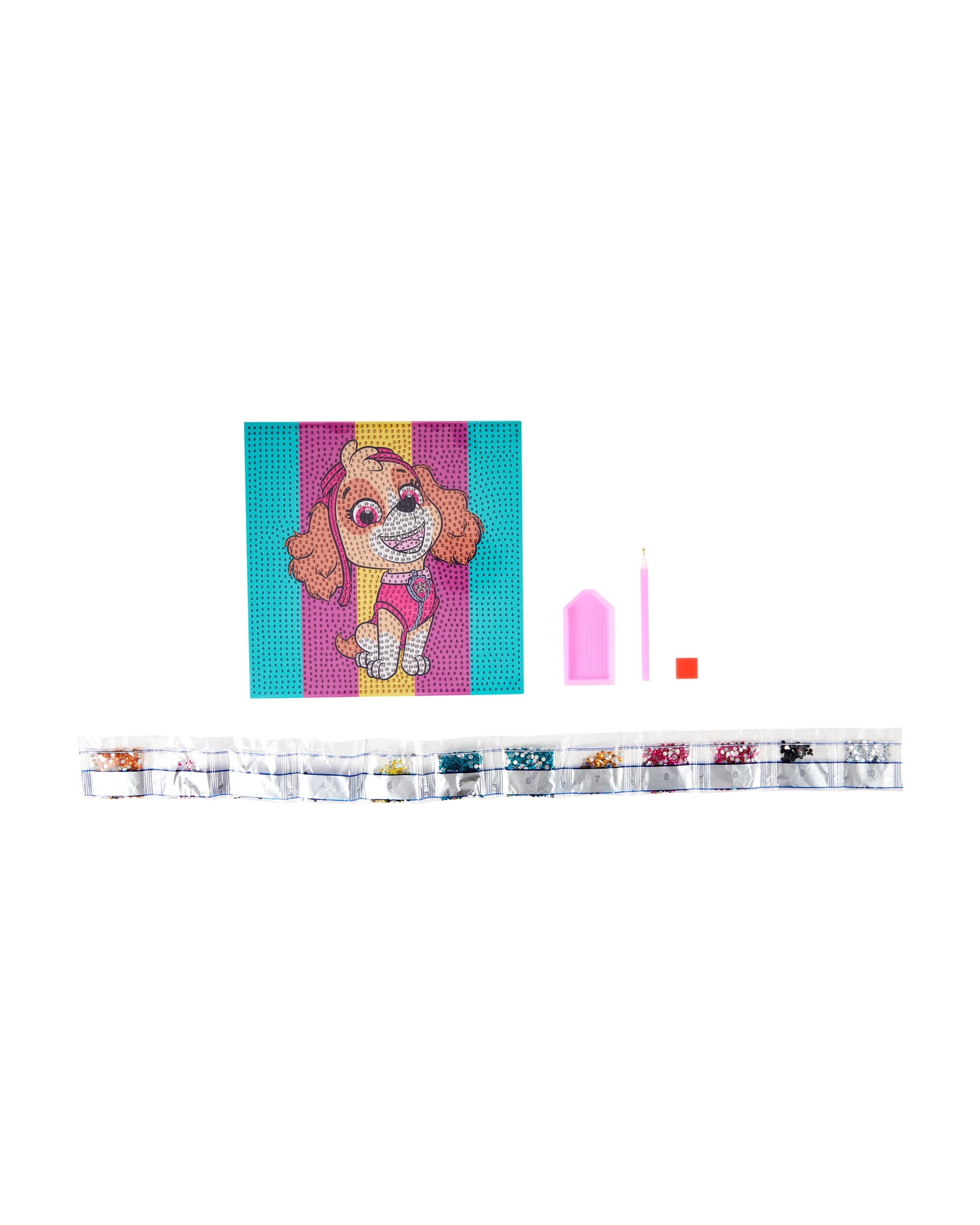 2 Nickelodeon PAW Patrol Gem Art Canvas Kit, 2 of 4