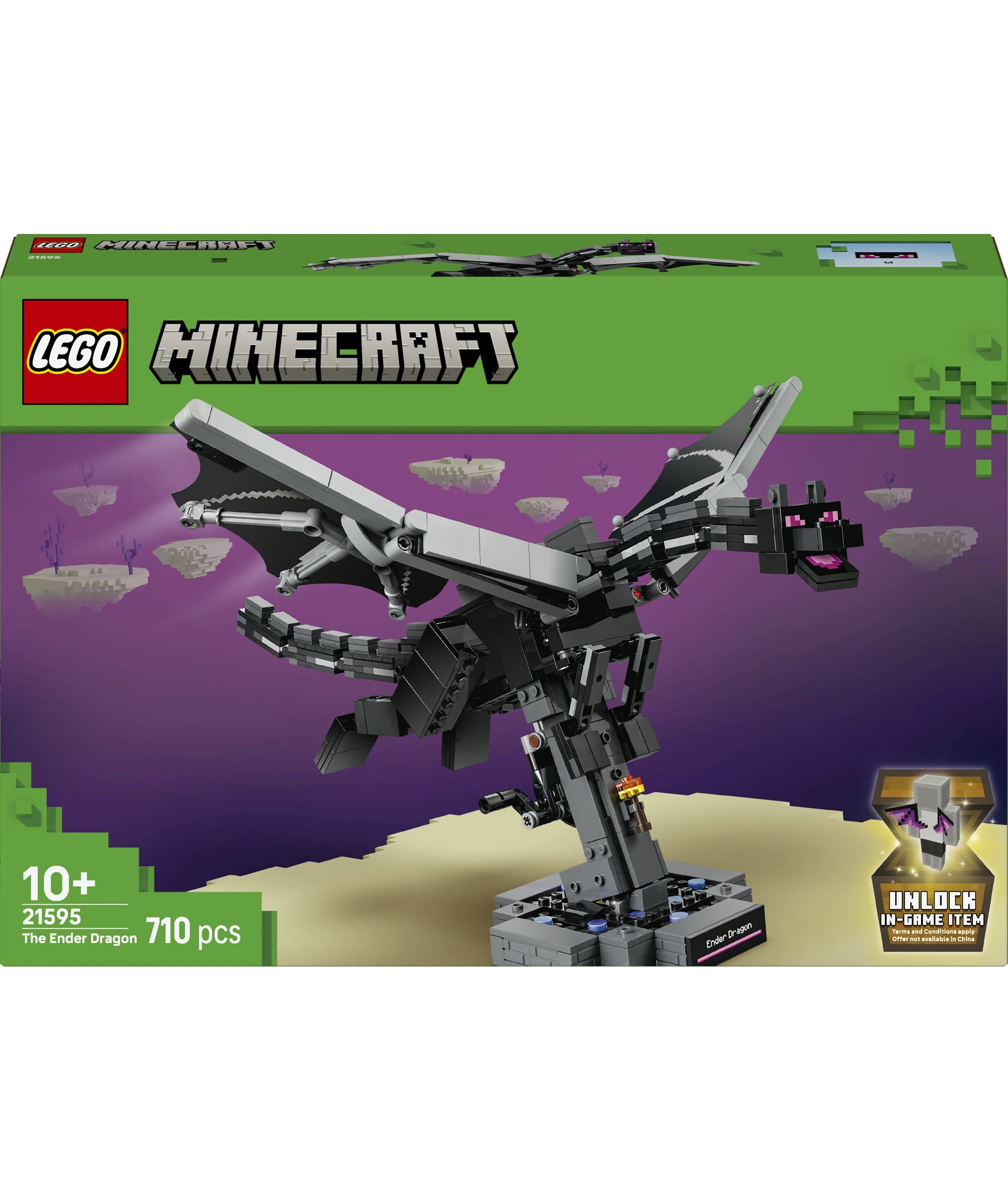 1 LEGO Minecraft The Ender Dragon 21595, 1 of 10
