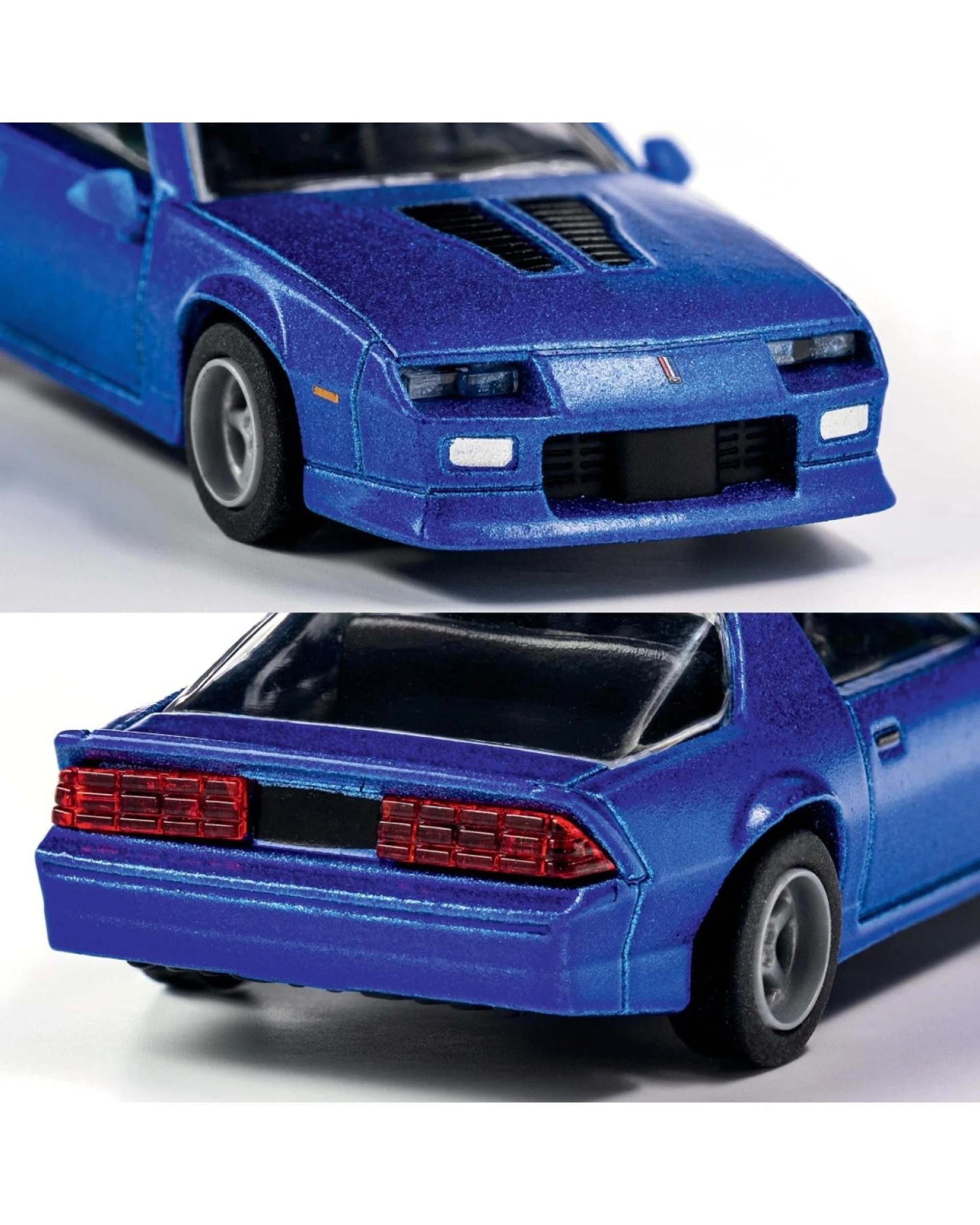 3 Majorette Collection Series 1985 Chevrolet Chevy Camaro Diecast Vehicle - Blue, 3 of 4