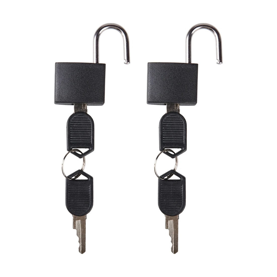 2 2 Key Travel Locks - Black, 2 of 3