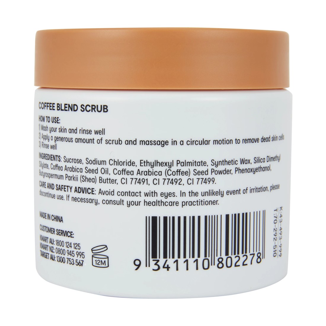 4 OXX Bodycare Coffee Blend Scrub 200g - Coffee Seed Oil, 4 of 4