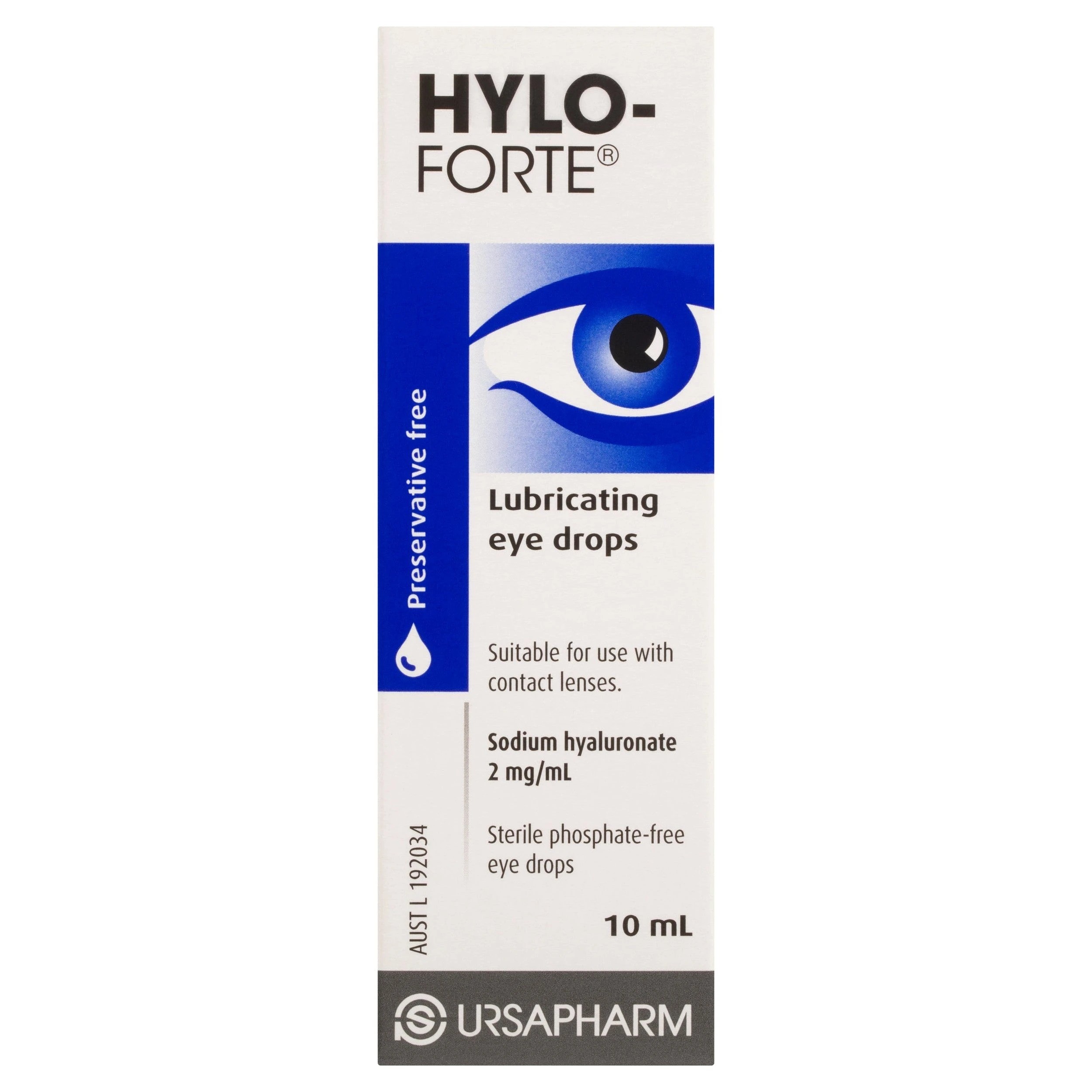 3 Hylo-Forte Lubricating Eye Drops 10ml, 3 of 3