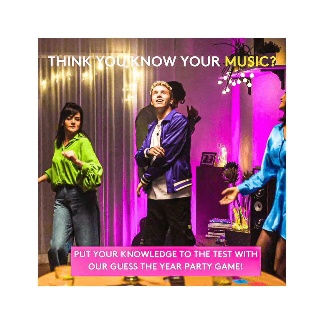 3 Jumbo Hitster The Music Party Game Card Game, 3 of 6