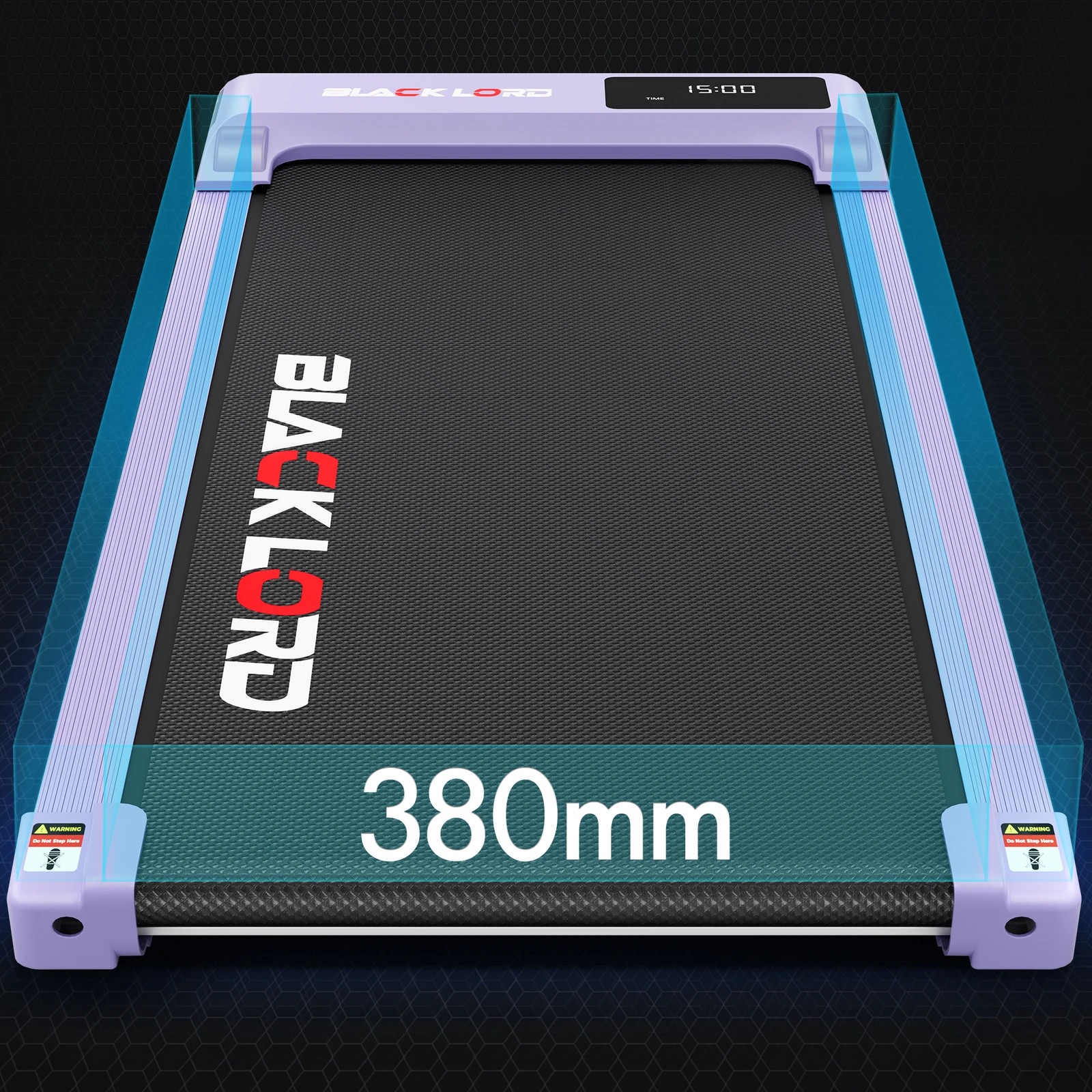 8 Black Lord Treadmill Electric Walking Pad Under Desk Home Gym Incline - Purple, 8 of 10