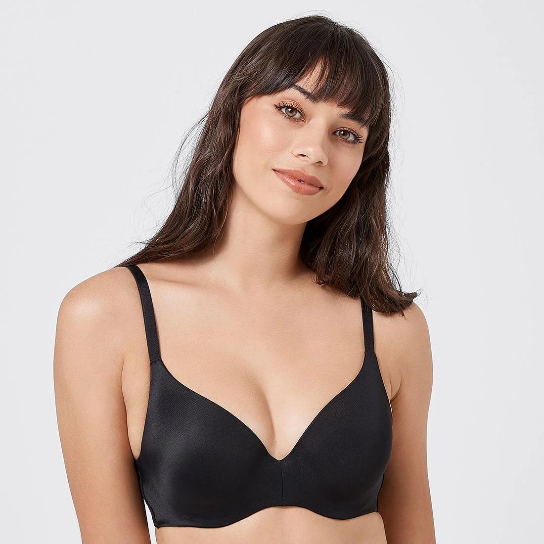 1 Target Micro T-Shirt Bra BLACK, 1 of 2