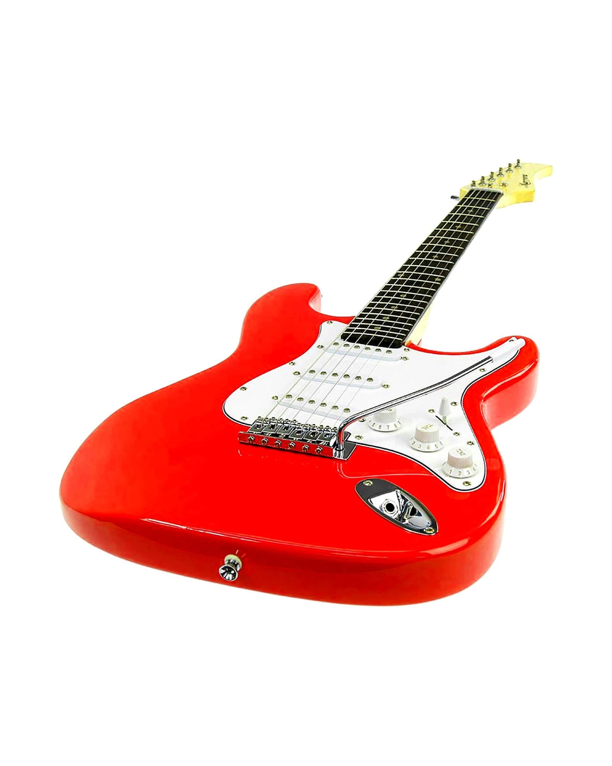 2 Karrera Electric Guitar Music 6-String Instrument Full Size - Red, 2 of 3