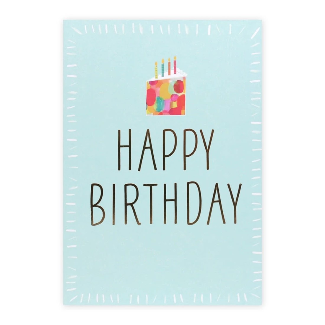 2 Hallmark Midi Colossal Birthday Card - Colourful Cake, 2 of 2