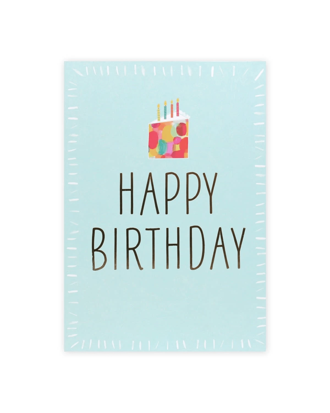 2 Hallmark Midi Colossal Birthday Card - Colourful Cake, 2 of 2