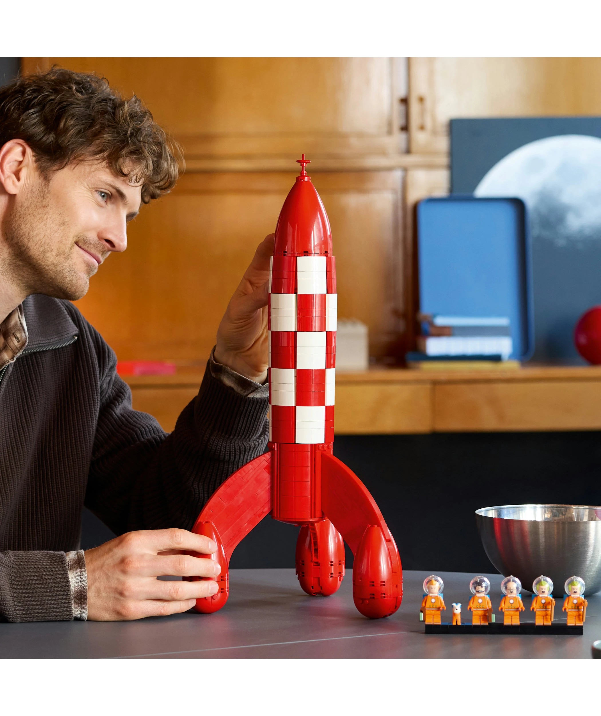 9 LEGO Ideas Tintin Moon Rocket 21367, 9 of 10