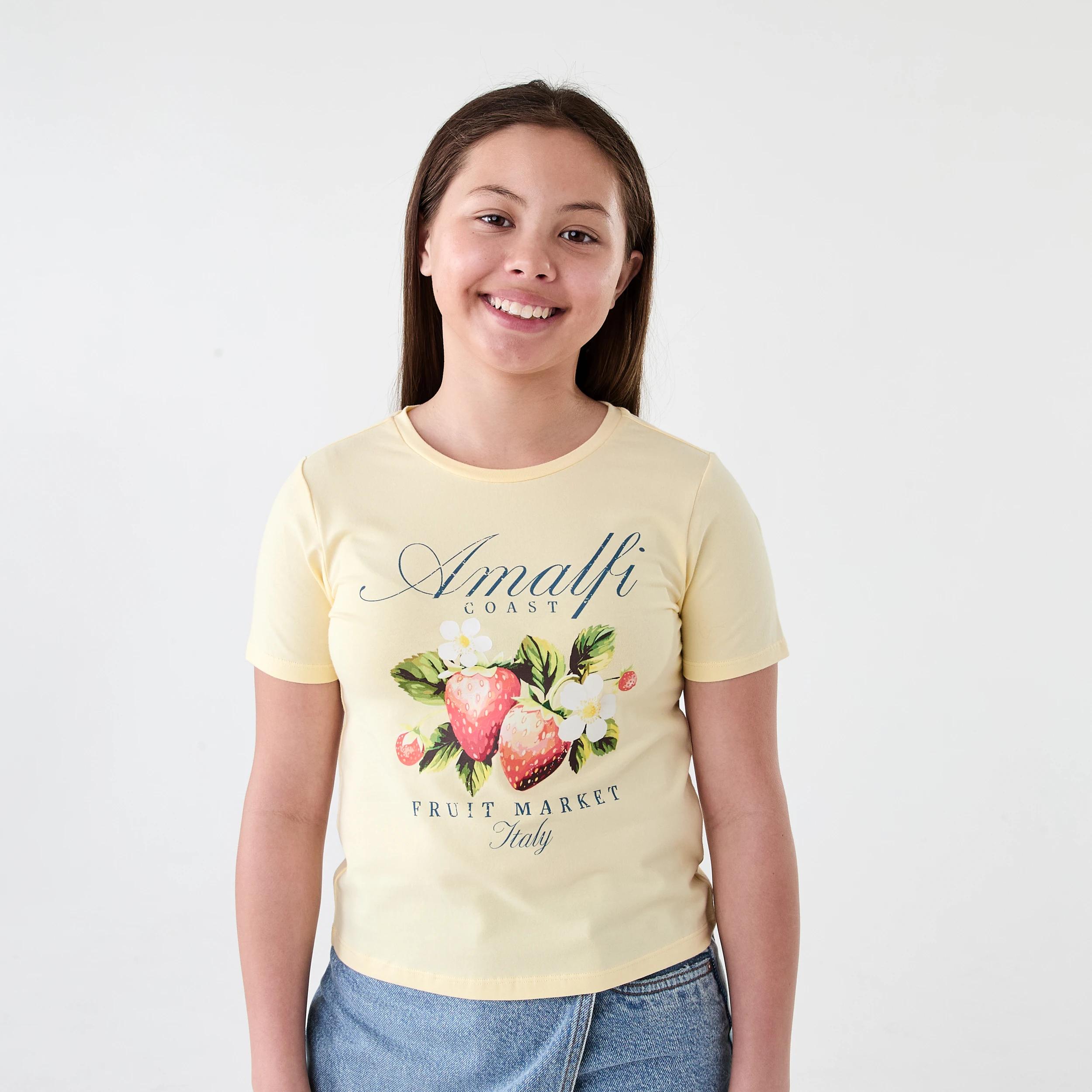 1 Photographic Print T-shirt Ylw Fruit, 1 of 6
