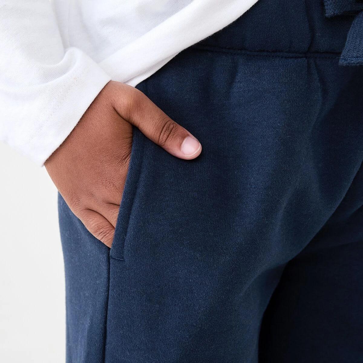 4 Wide Leg Trackpants Dress Navy, 4 of 8