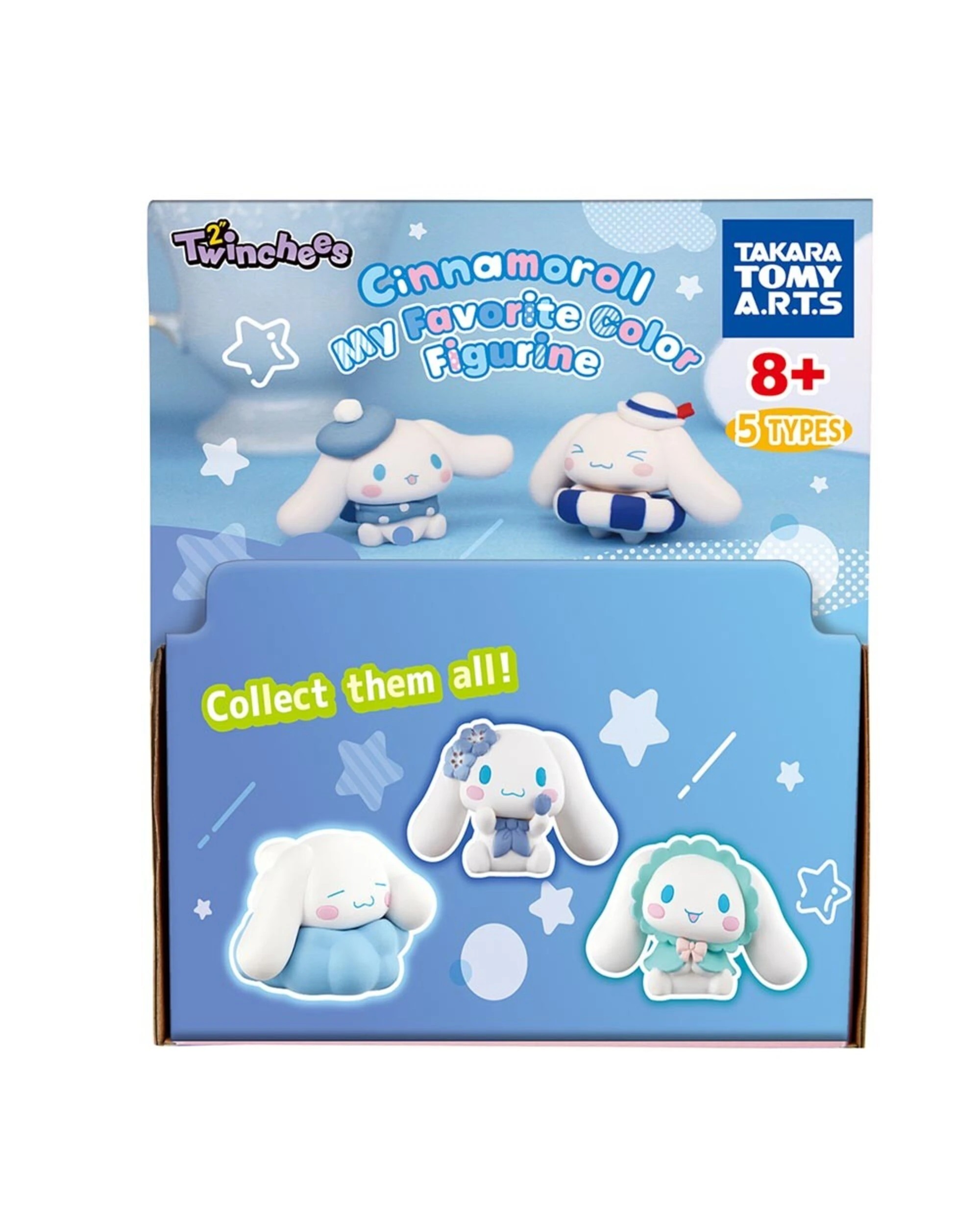 1 Sanrio - Hello Kitty And Friends - Cinnamoroll My Favorite Colour Blind Box Figure (Single Box), 1 of 5