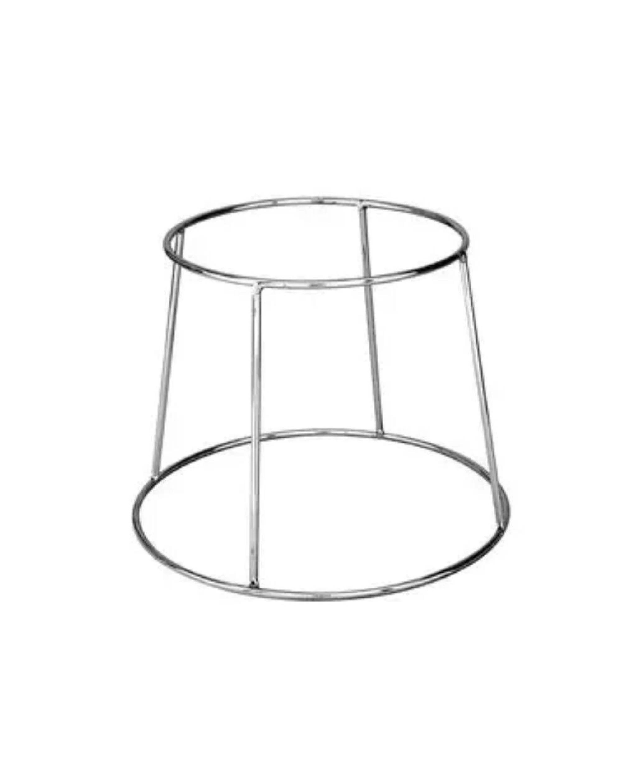 2 Trenton Platter Stand Chrome 190x250x190mm Pizza Plate Seafood Set of 24, 2 of 2