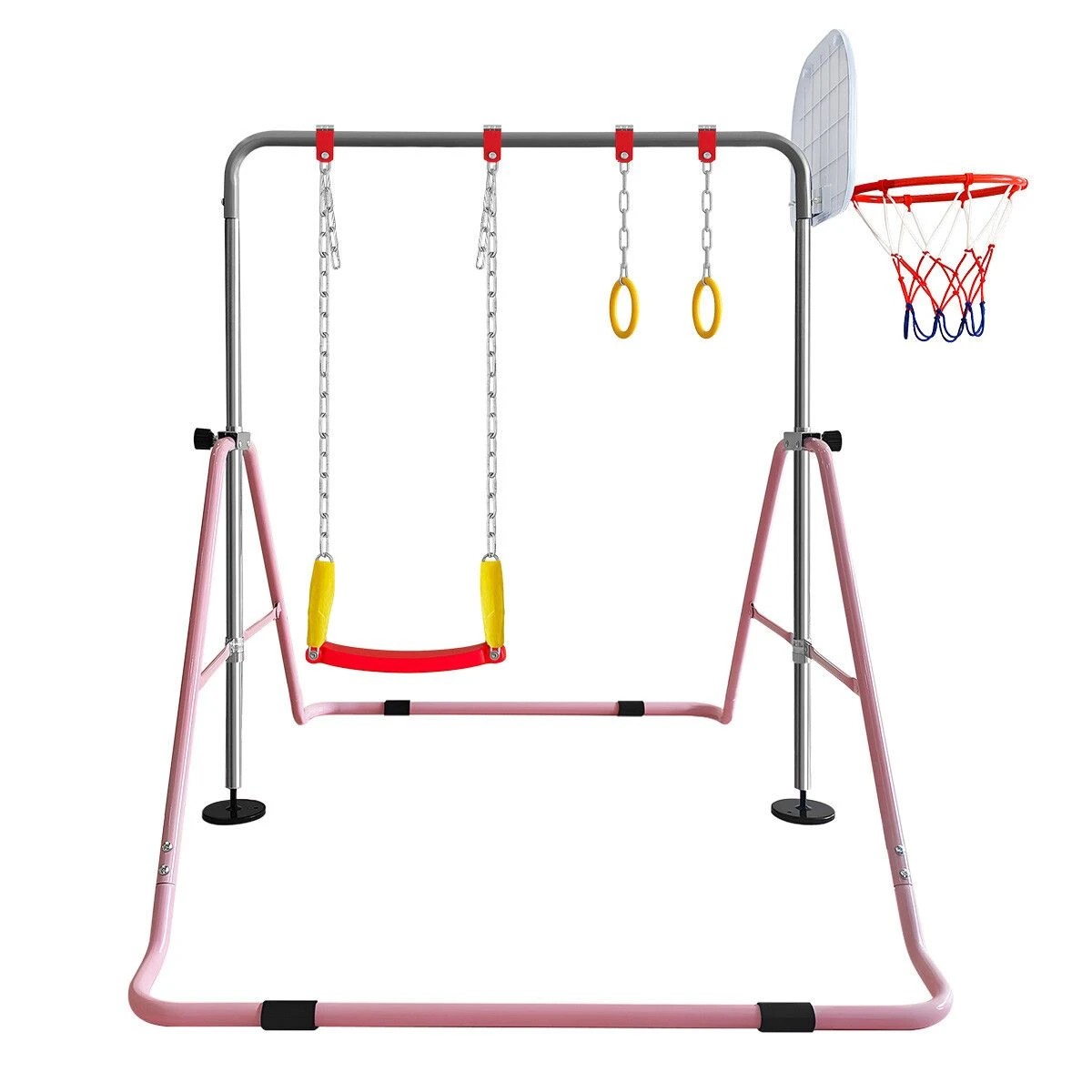 2 Ausway Kids Gymnastics Bars Training Home Gym Workout Horizontal, 2 of 2
