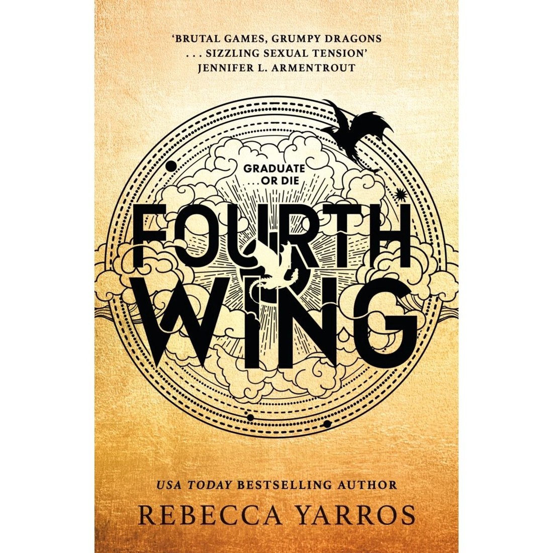 1 Fourth Wing by Rebecca Yarros - Book, 1 of 1