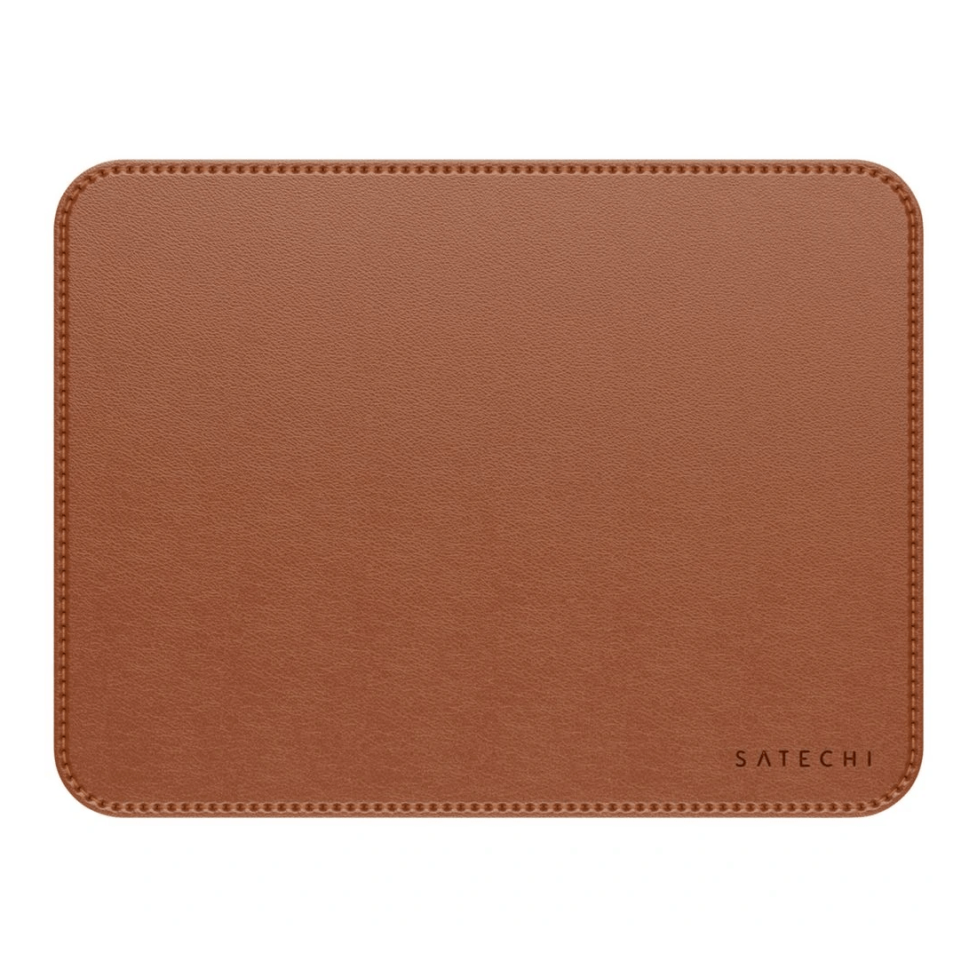 2 Satechi Vegan Leather Mouse Pad Brown, 2 of 5