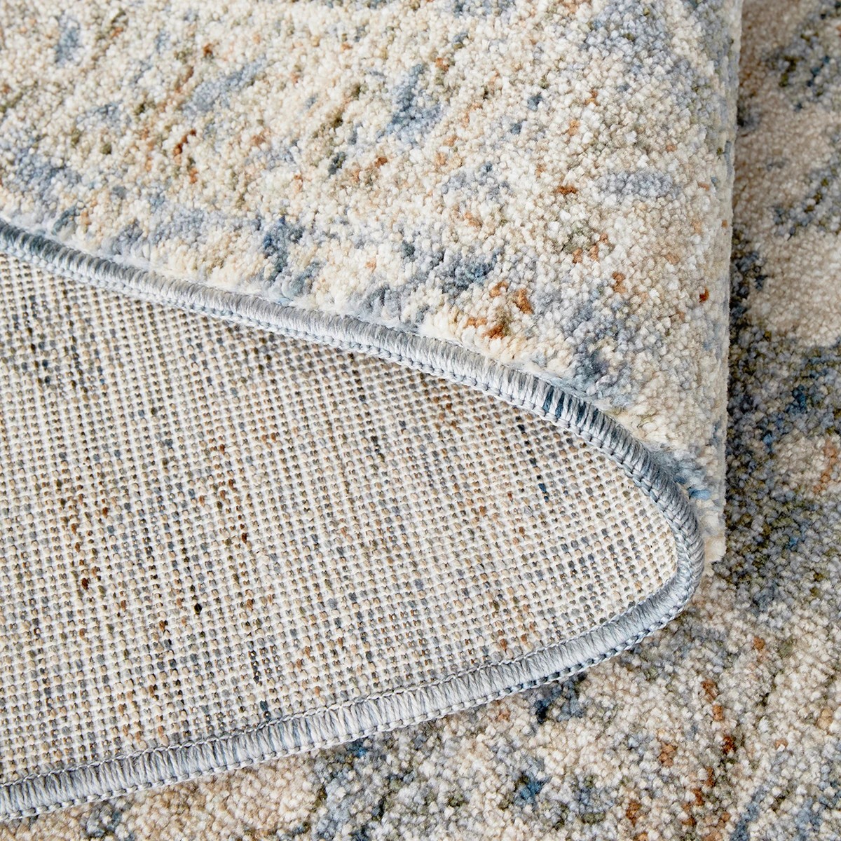 8 Common Ground Rugs Aegean Alvin 310x240cm - Extra Large Power Loomed Floor Rug - Blue, 8 of 9