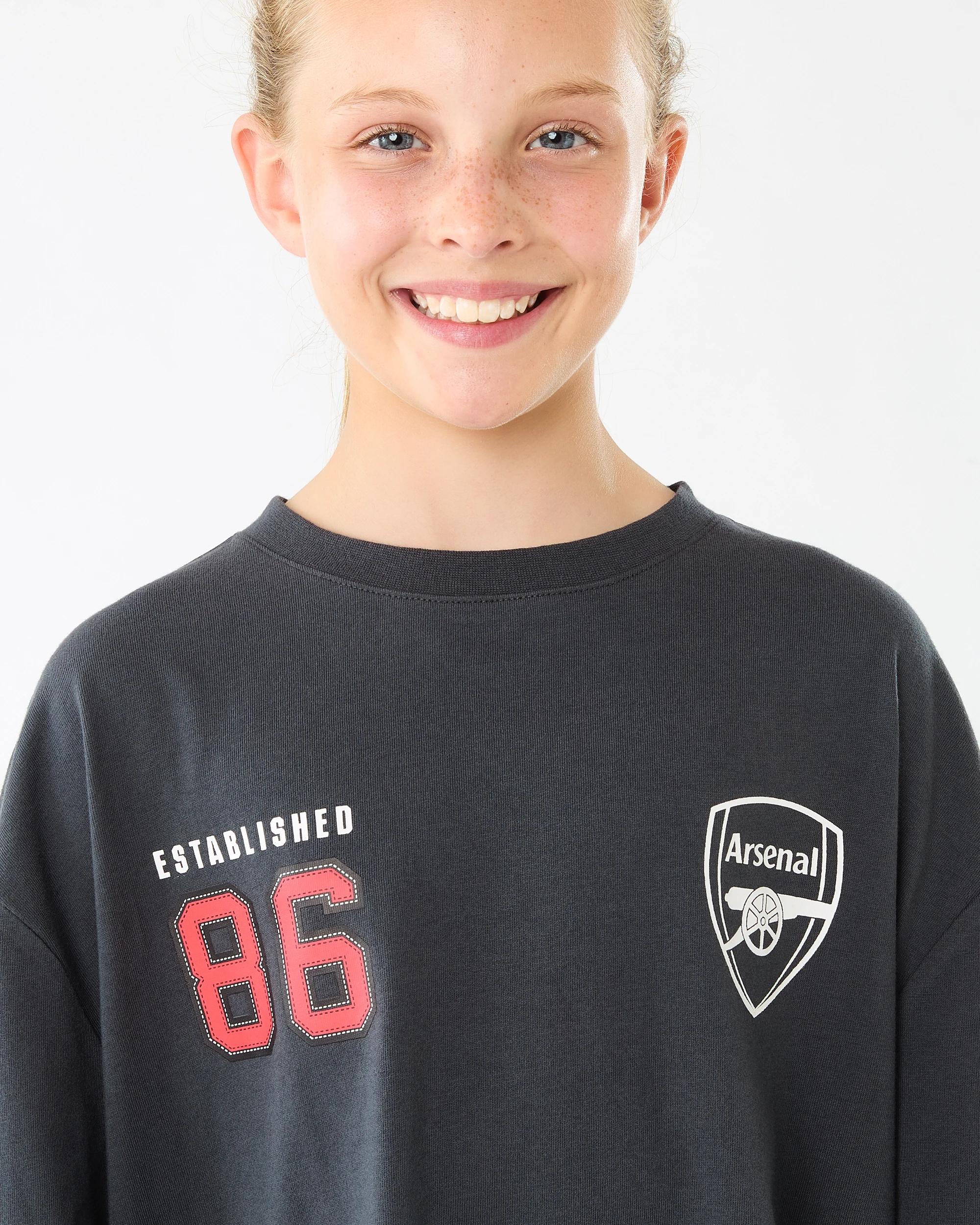 3 Official EPL Kids Long Sleeve T-shirt Arsenal, 3 of 8